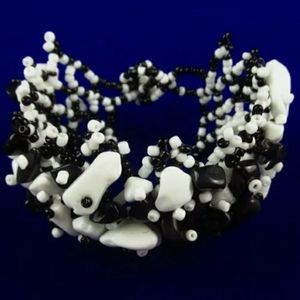 Black & White Agate Bracelet